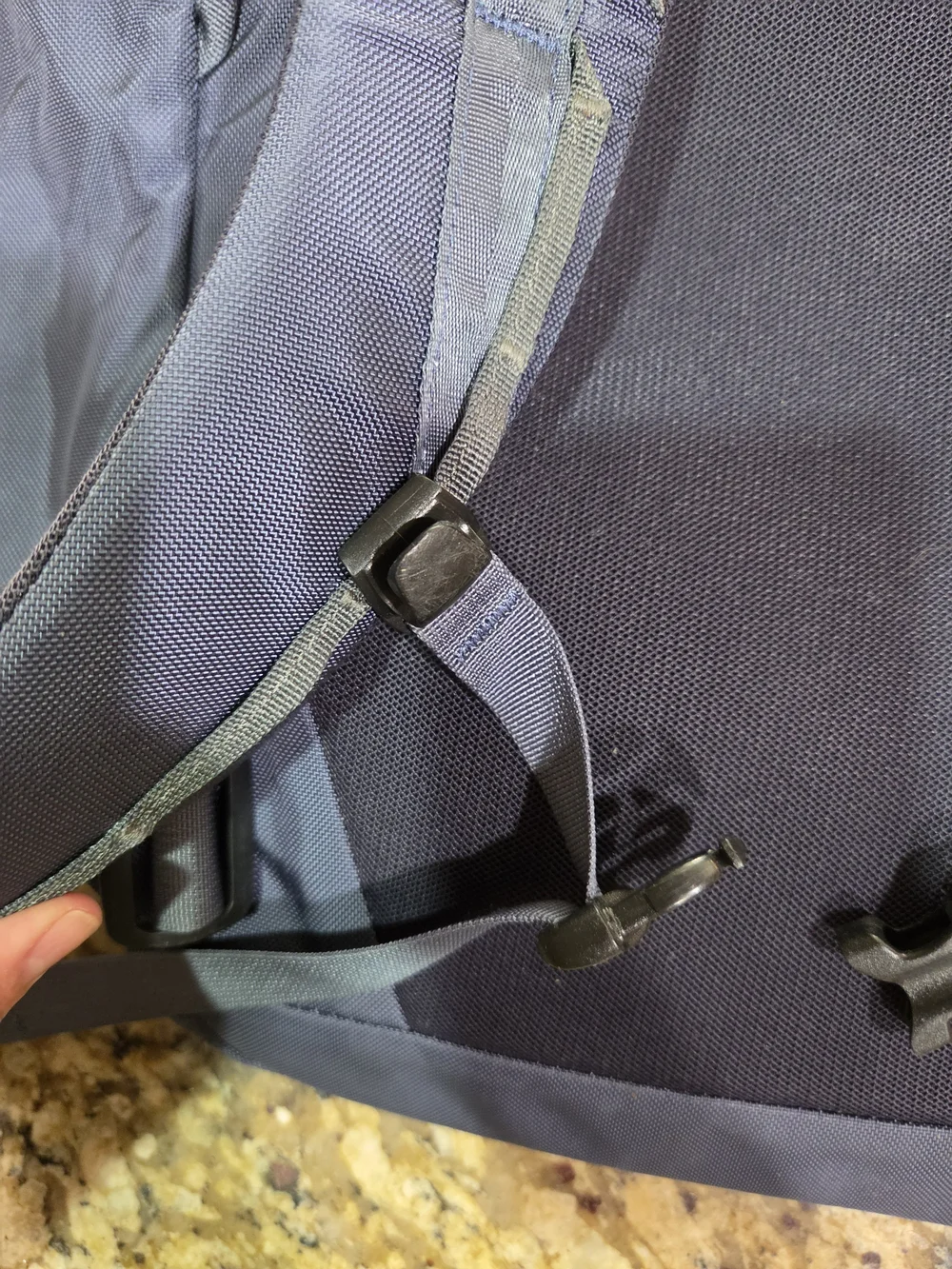 Patagonia One Blue Grey Backpack Roll-top Linked 28L
